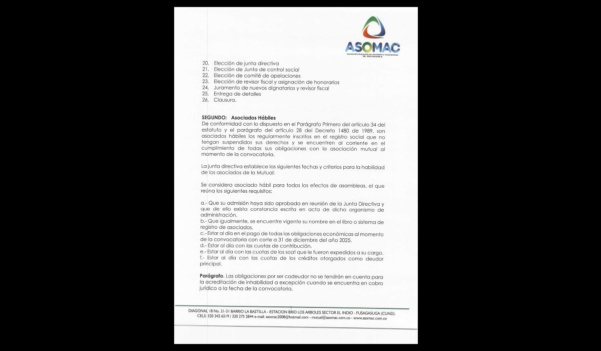 ACUERDO CONV 2026